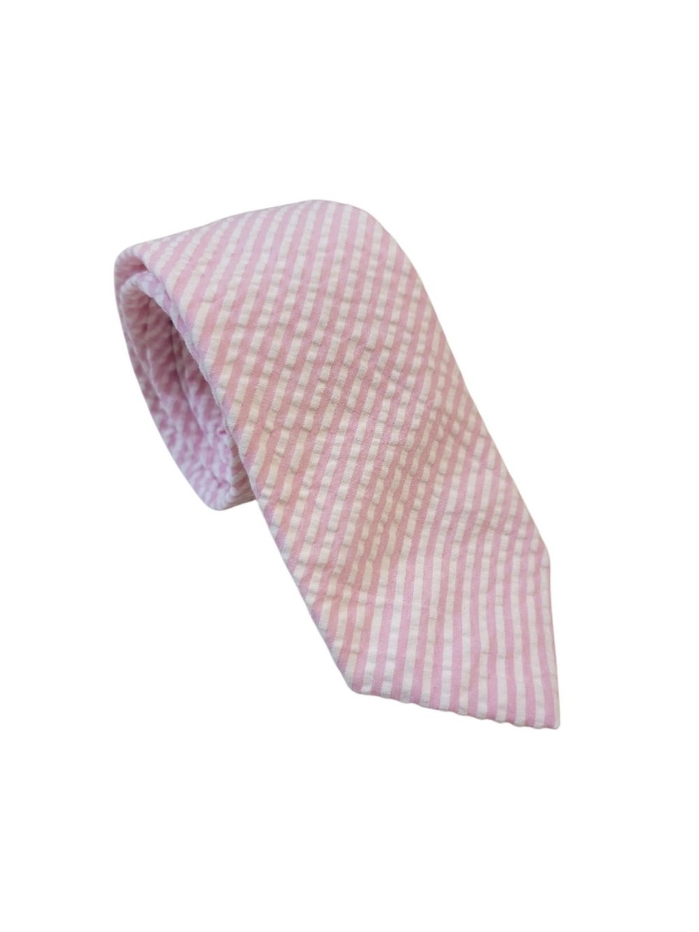 Hyden Yoo New York Designer CottonPink and White Striped Tie‎ 57in Long Career